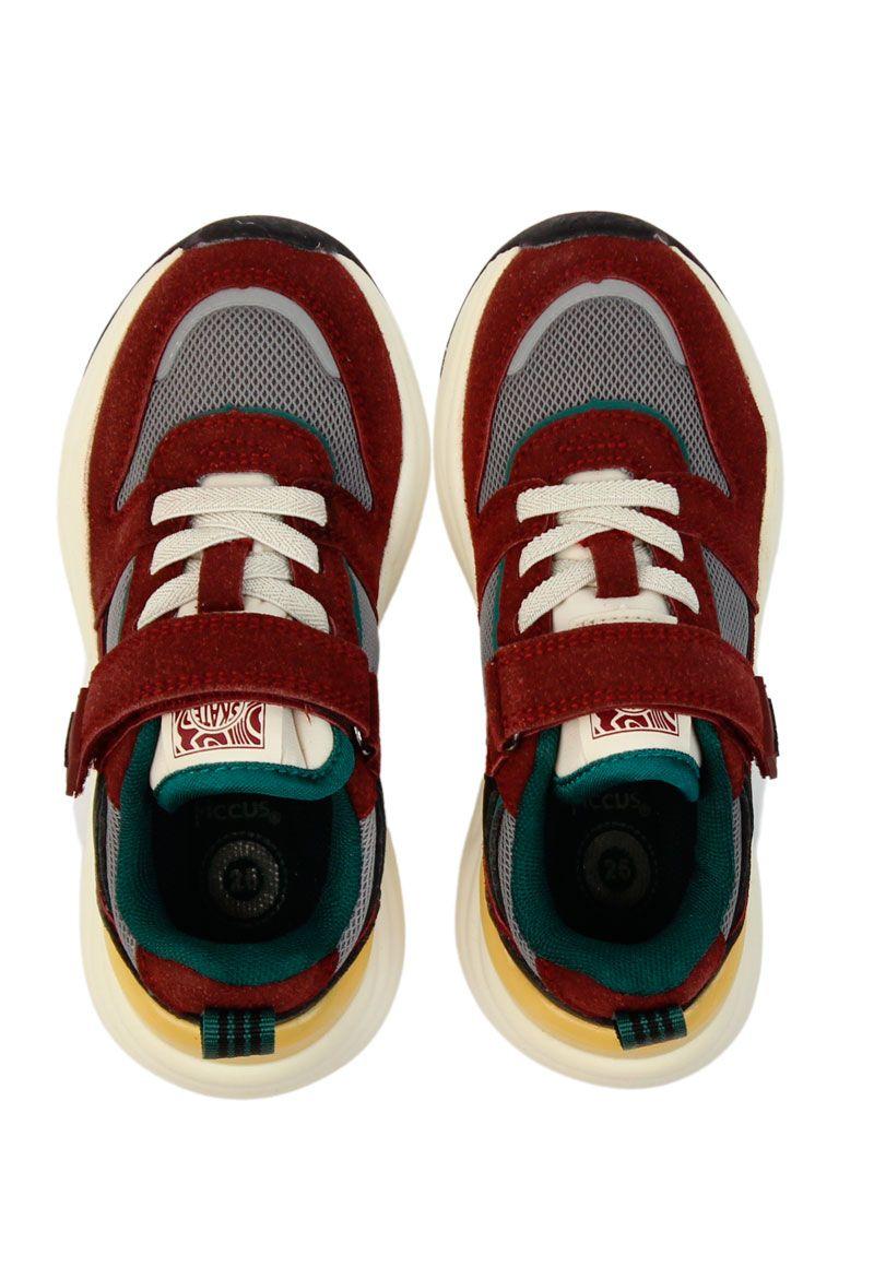 Zapatilla sport velcro elástico andante niño 882-2
