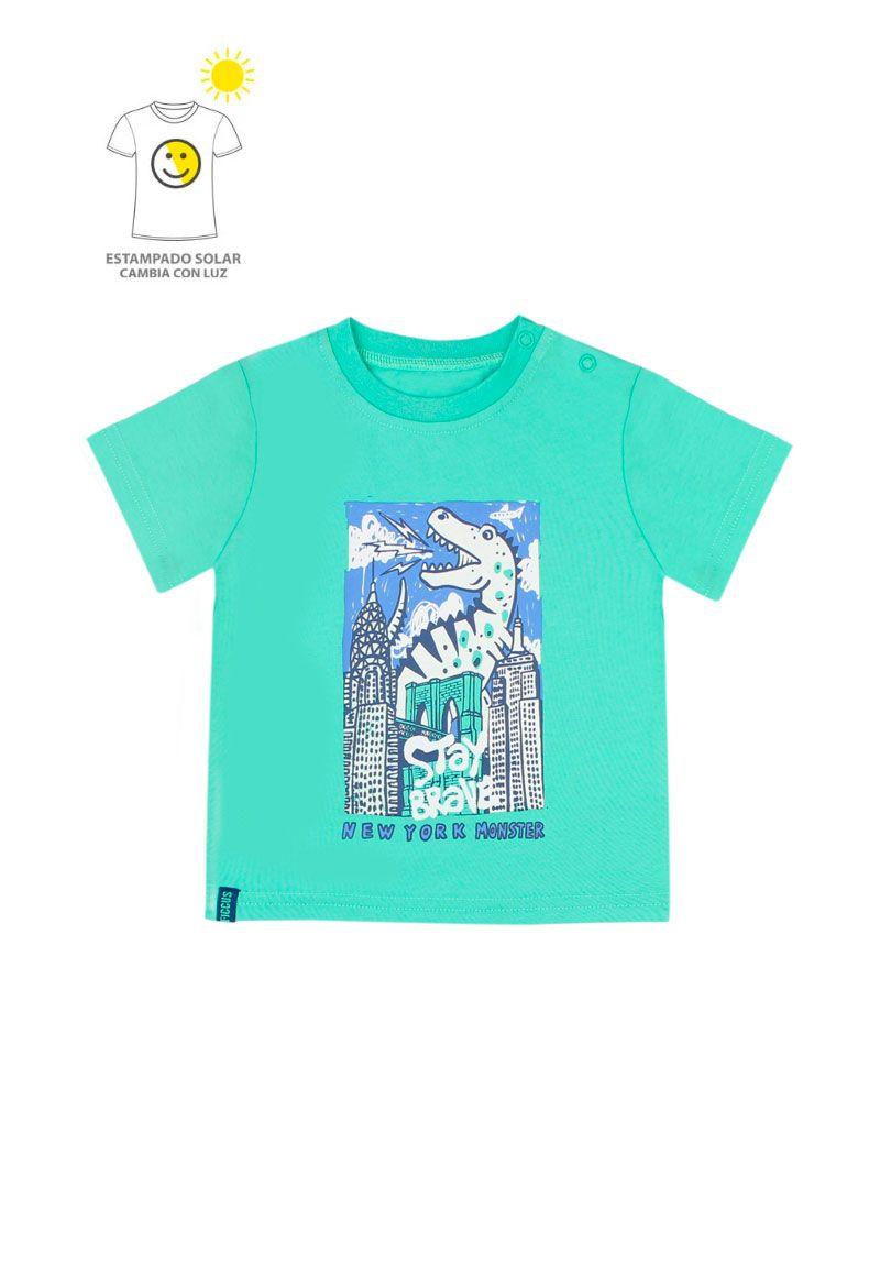 Polera bb niño estampado solar 790o-0