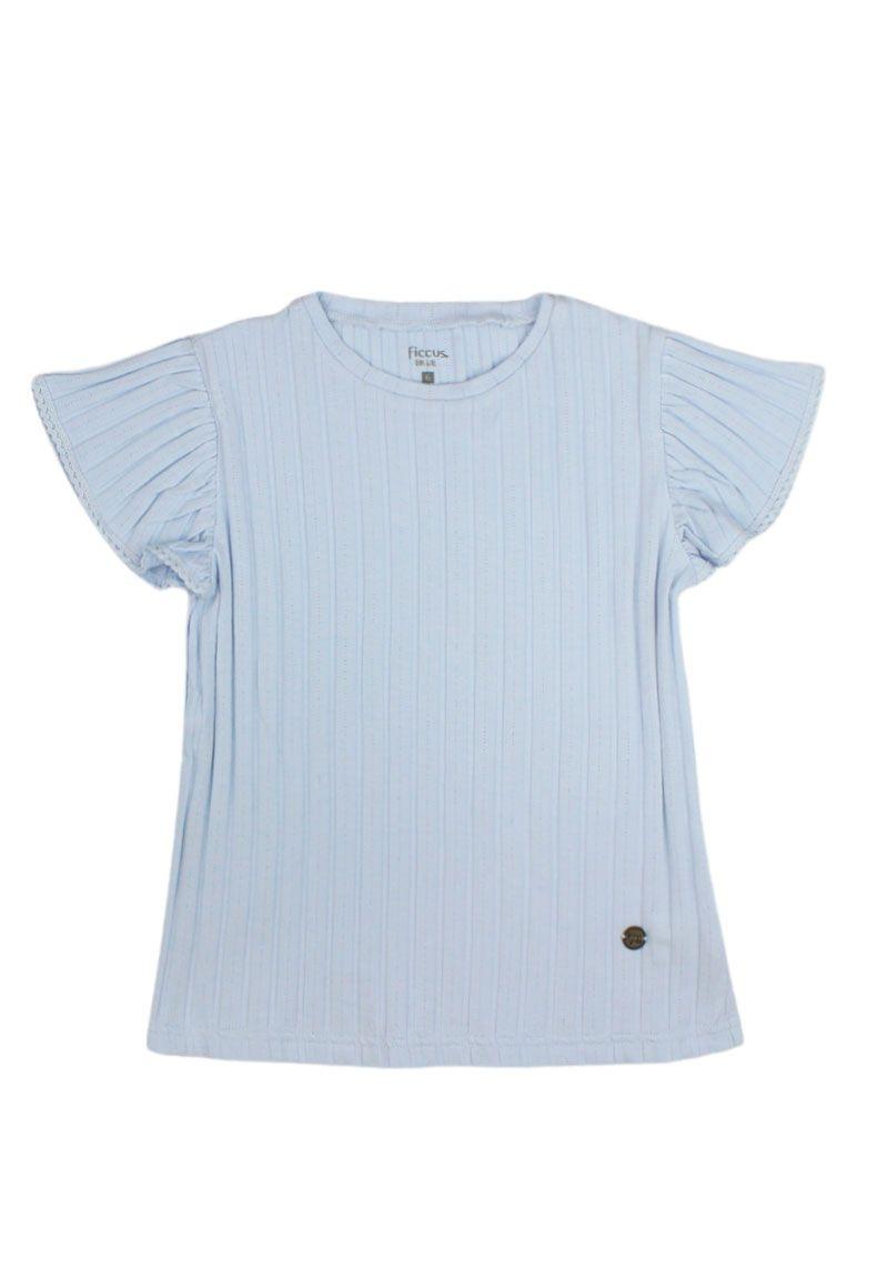 Polera kids niña textura earth 280-0