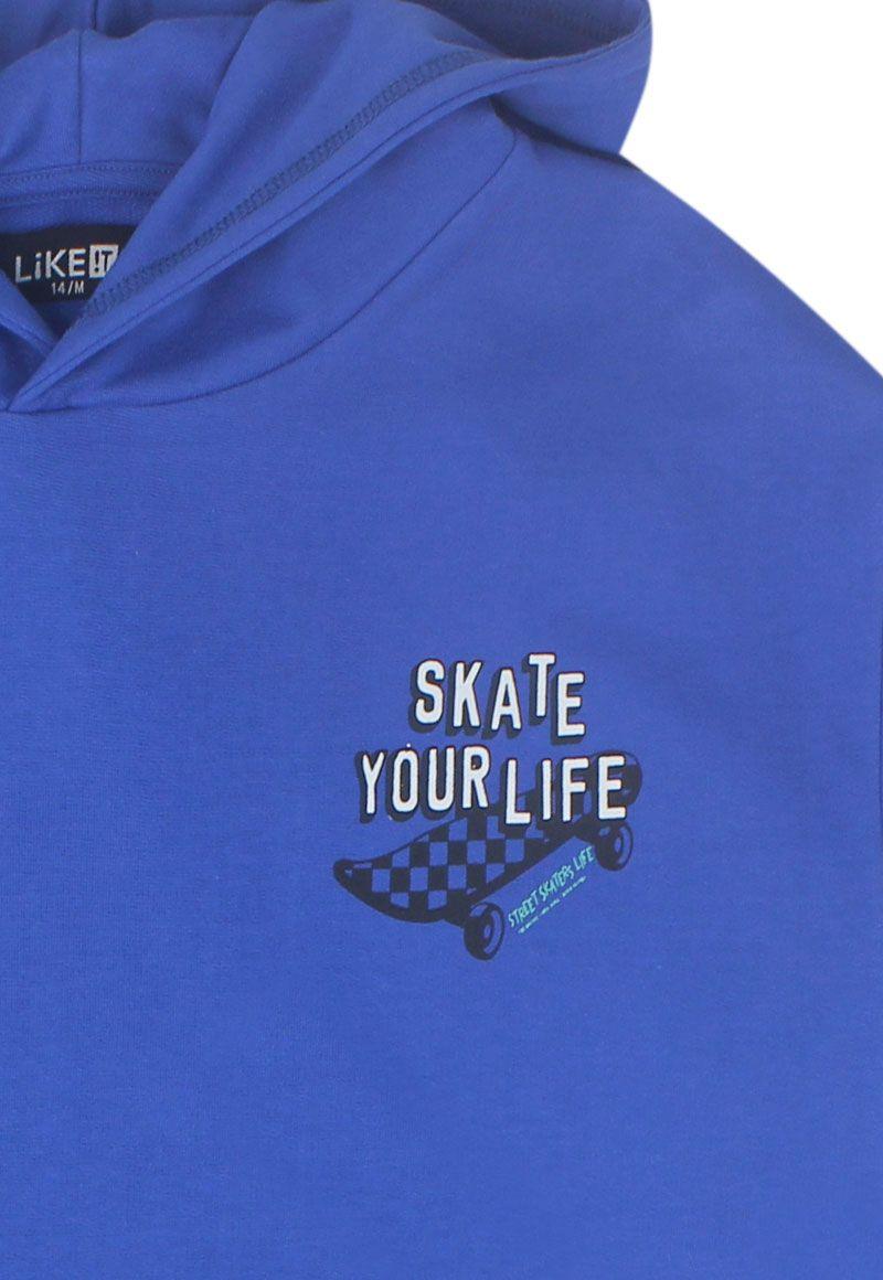 Poleron teens niño capucha energy 513-2