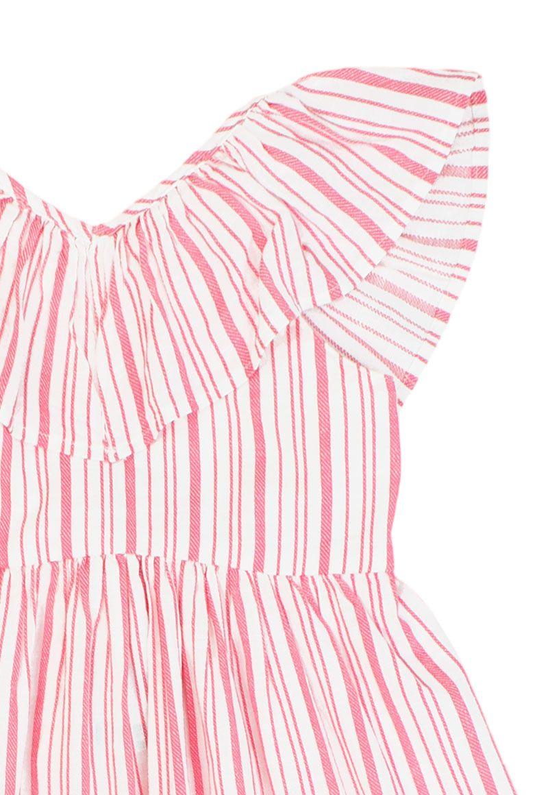 Vestido jr niña listado spirit 421P-2