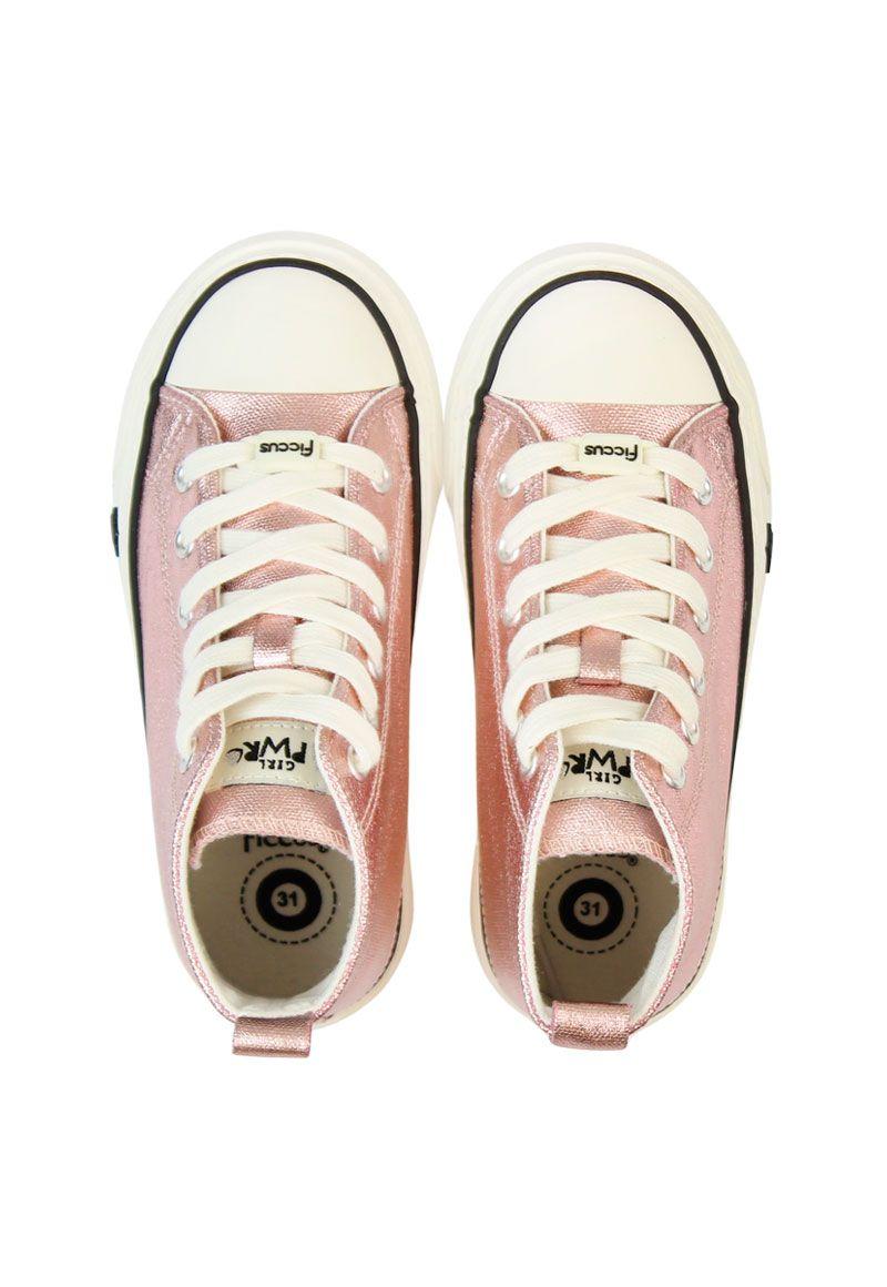 Zapatilla urbana caña cordón junior niña 901-2