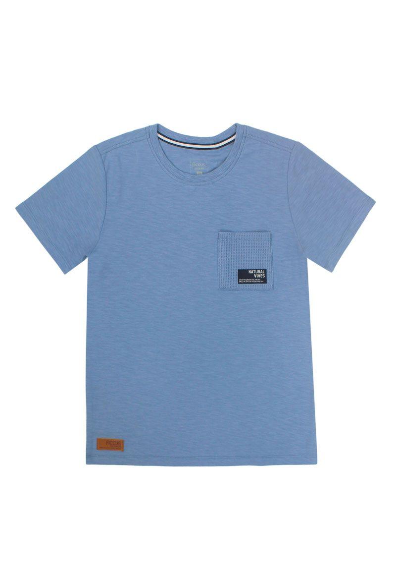 Polera junior niño slub free 341b-0