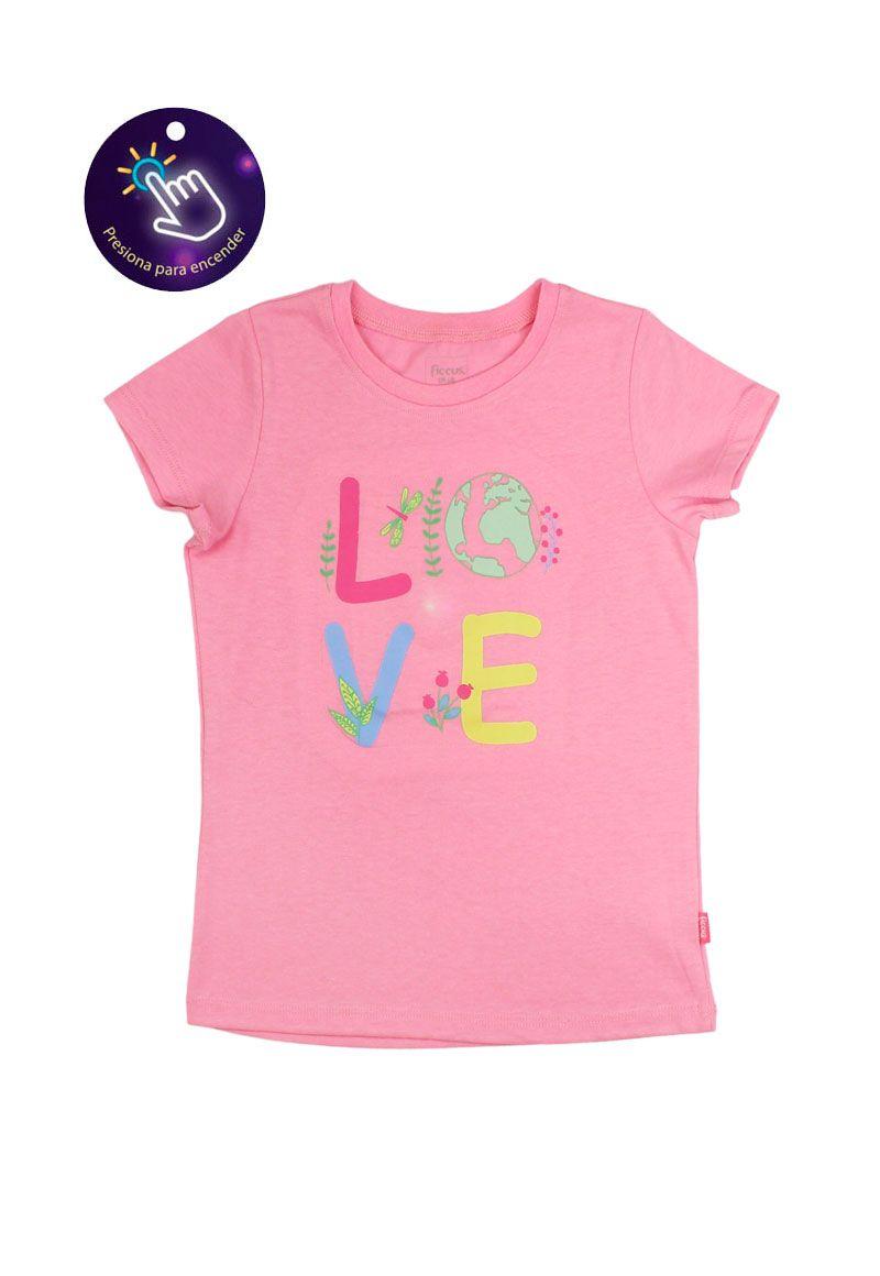 Polera kids niña power light 793-0