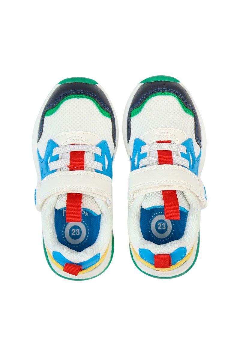 Zapatilla sport velcro elástico principiante niño 848-2