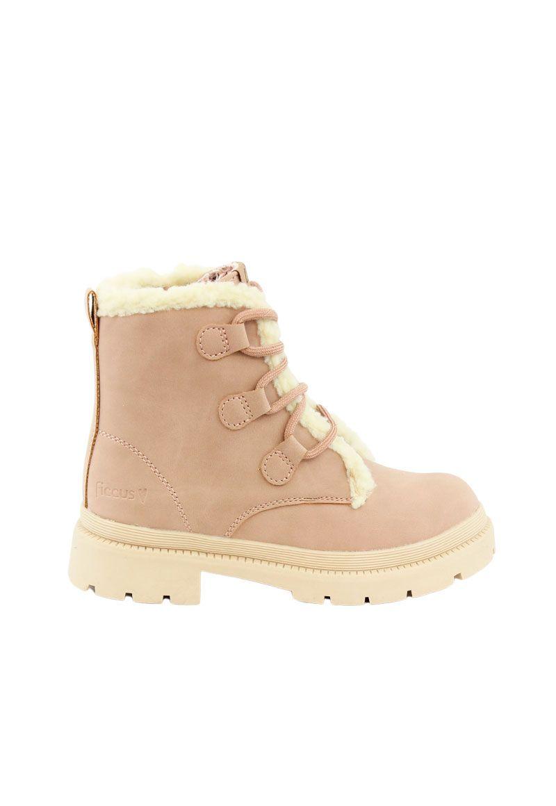 Botín caña cordón junior niña 885-0