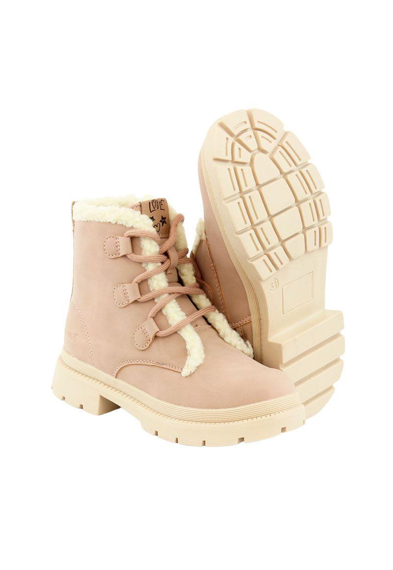 Botín caña cordón junior niña 885-3