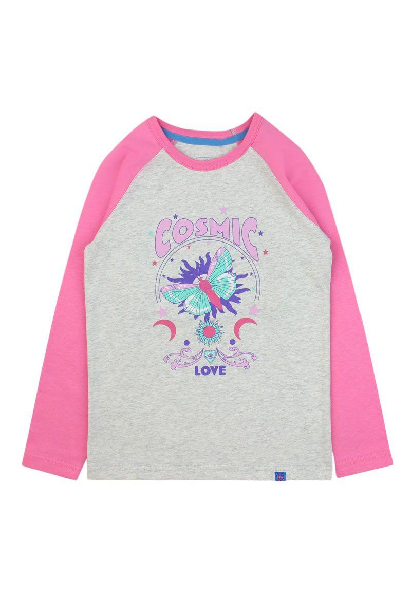 Polera niña upf manga raglan ficcustex 557-0