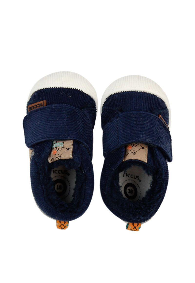 Zapatilla velcro gatear soft niño 825 W24d-2