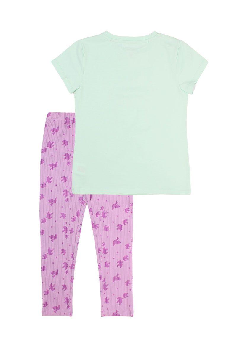 Pijama kids niña largo birds 340-1