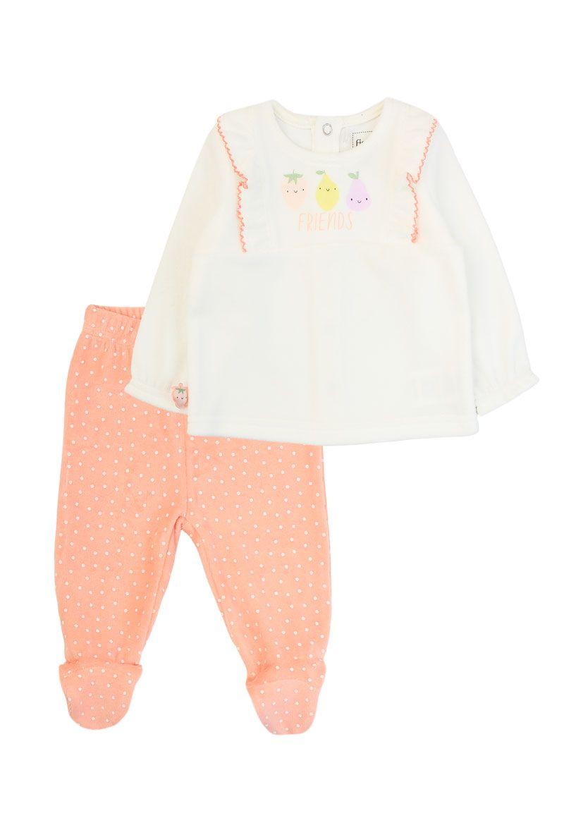 Conjunto newborn niña plush sundaze 120-0