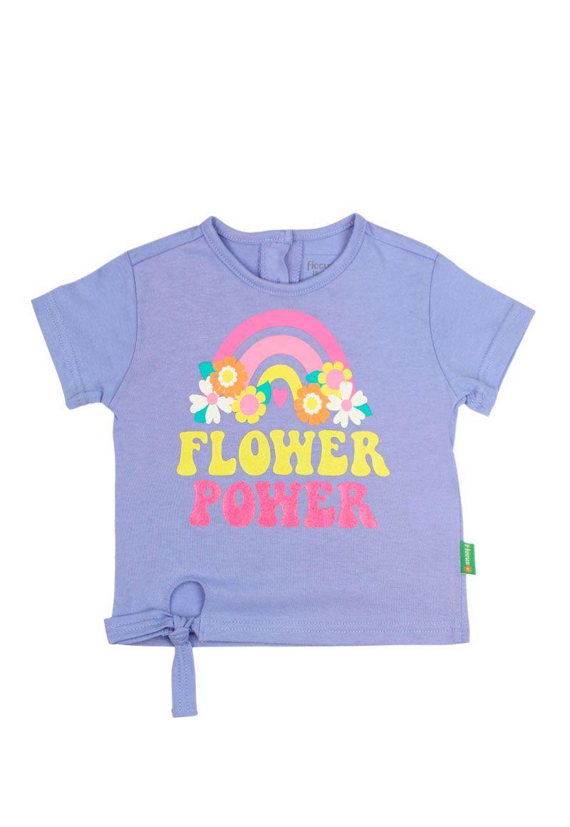 Polera kids niña nudo oasis 286-0
