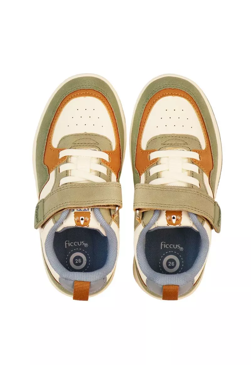 Zapatilla urbana velcro elásticokids niño 858-2