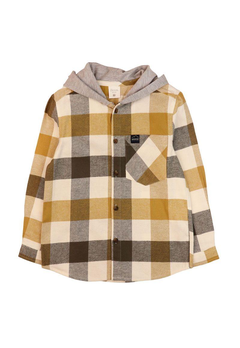 Camisa kids niño escocesa adventure 239R-0