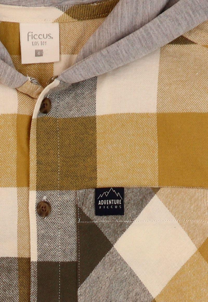 Camisa kids niño escocesa adventure 239R-2