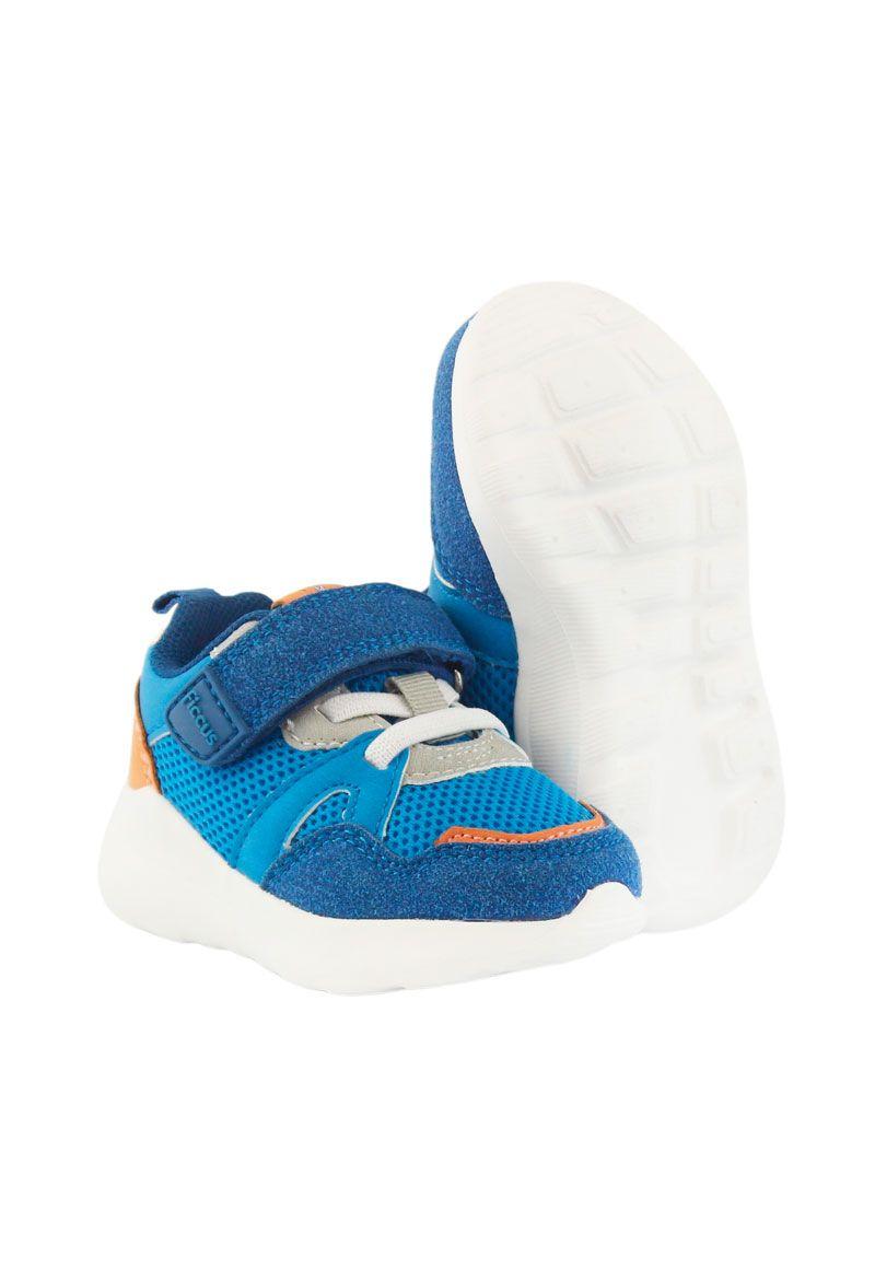 Zapatilla sport velcro elástico principiante niña 847-3