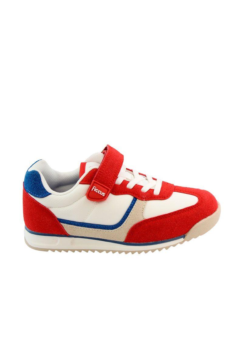 Zapatilla urbana velcro elástico junior niño 904-3