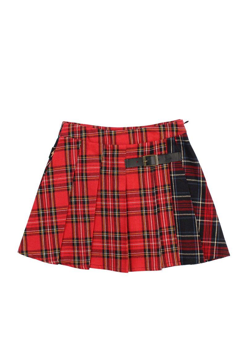 Falda kids niña escocesa liberty 311-0