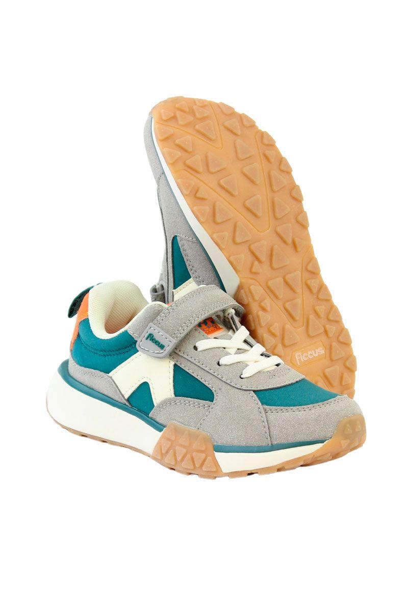 Zapatilla sport velcro elástico junior niño 940-3