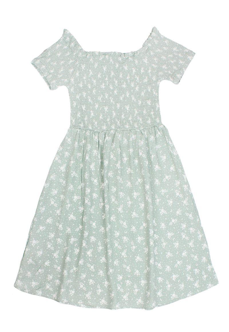 Vestido jr niña estampado earth 420-0