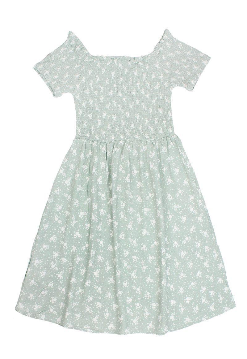 Vestido jr niña estampado earth 420-1