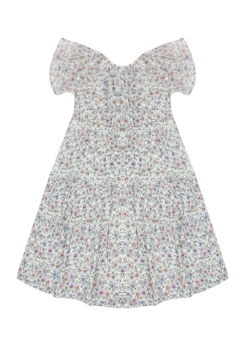 Vestido kids niña estampado free 318-1