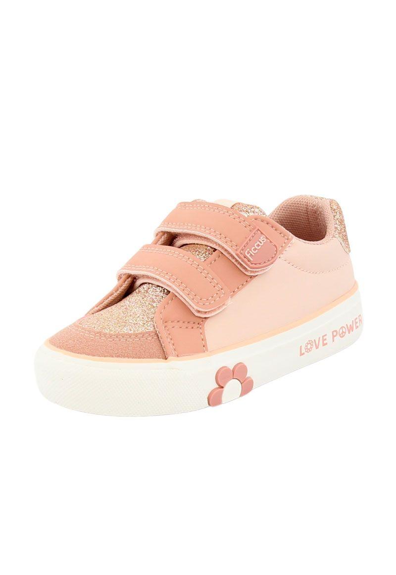 Zapatilla urbana 2 velcros kids niña 844-1