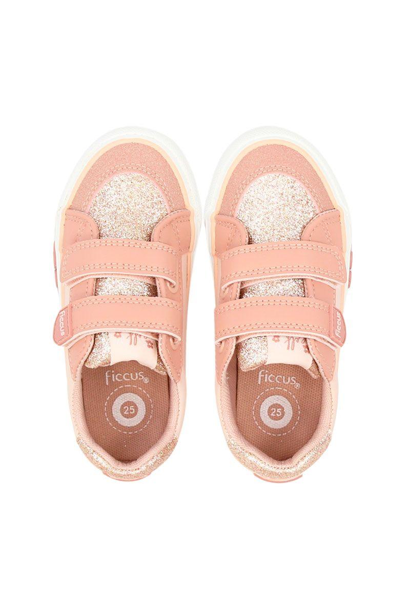 Zapatilla urbana 2 velcros kids niña 844-2