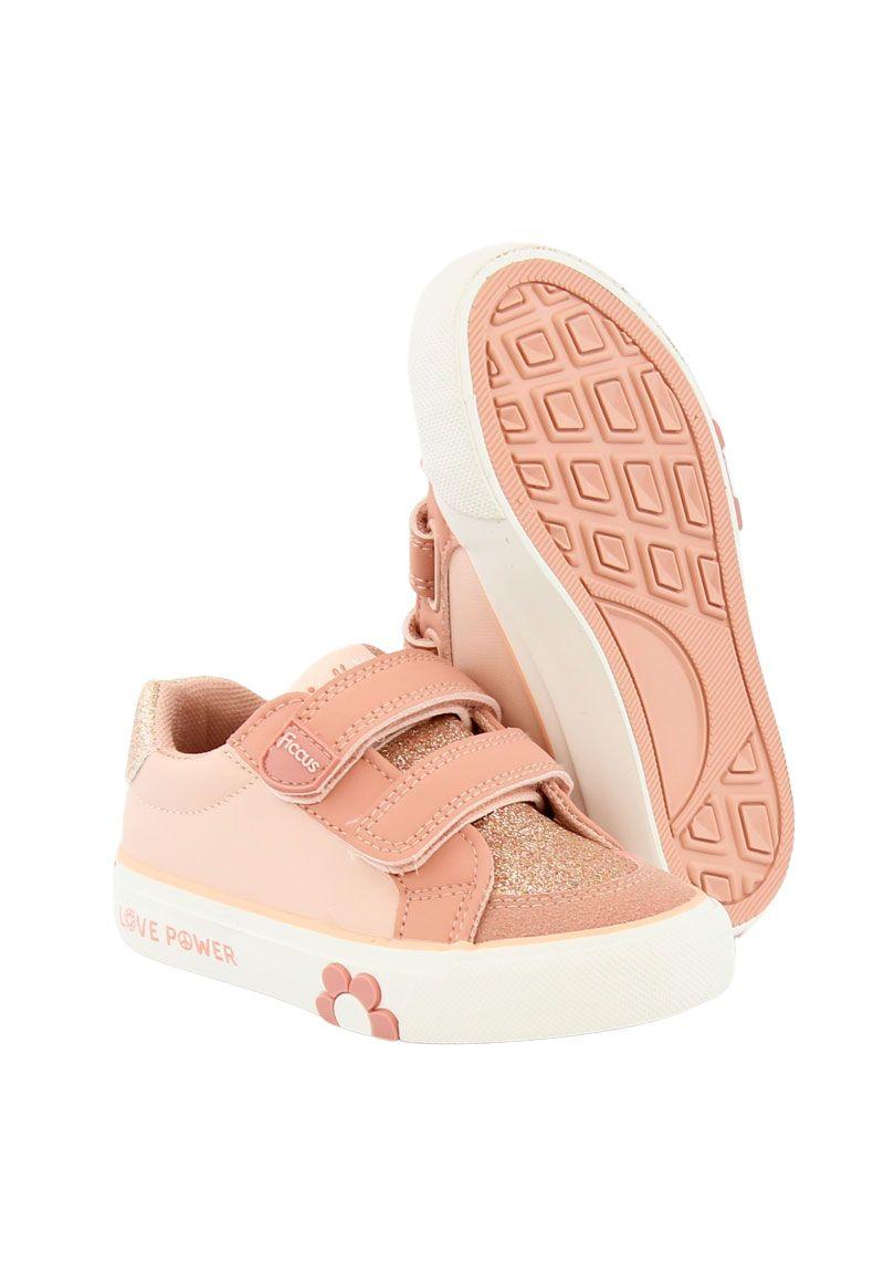 Zapatilla urbana 2 velcros kids niña 844-3