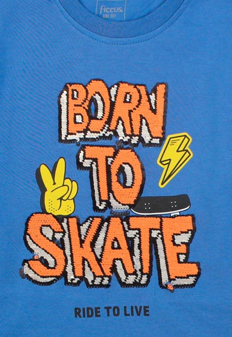 Polera kids niño lentejuelas day to day 726 W24c-2