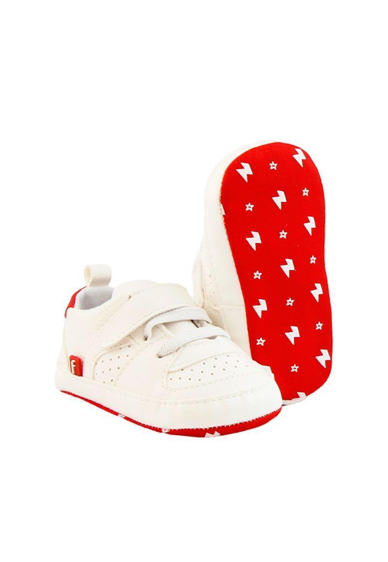 Zapatilla velcro elástico new born niño 825-3