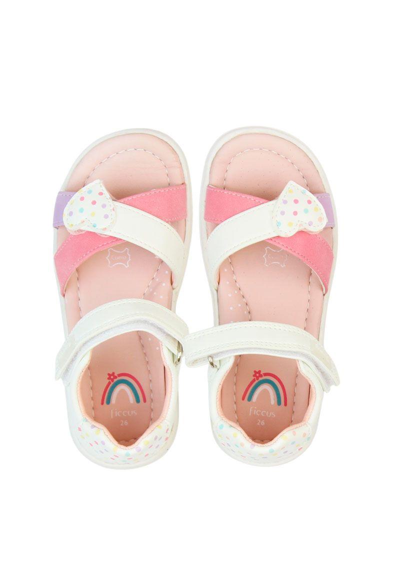 Sandalia casual velcro kids niña 852-2