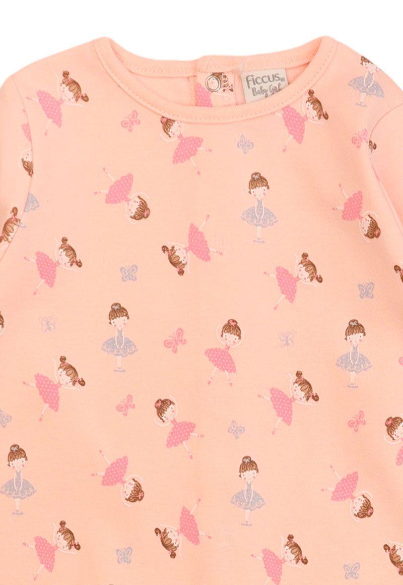 Pijama bebé niña interlock ballet 220m-2