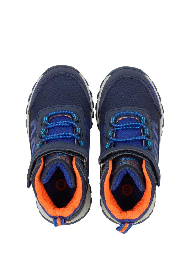 Zapatilla Ficcustex Block Action Caña Velcro Elástico  Kids Niño 876w-2