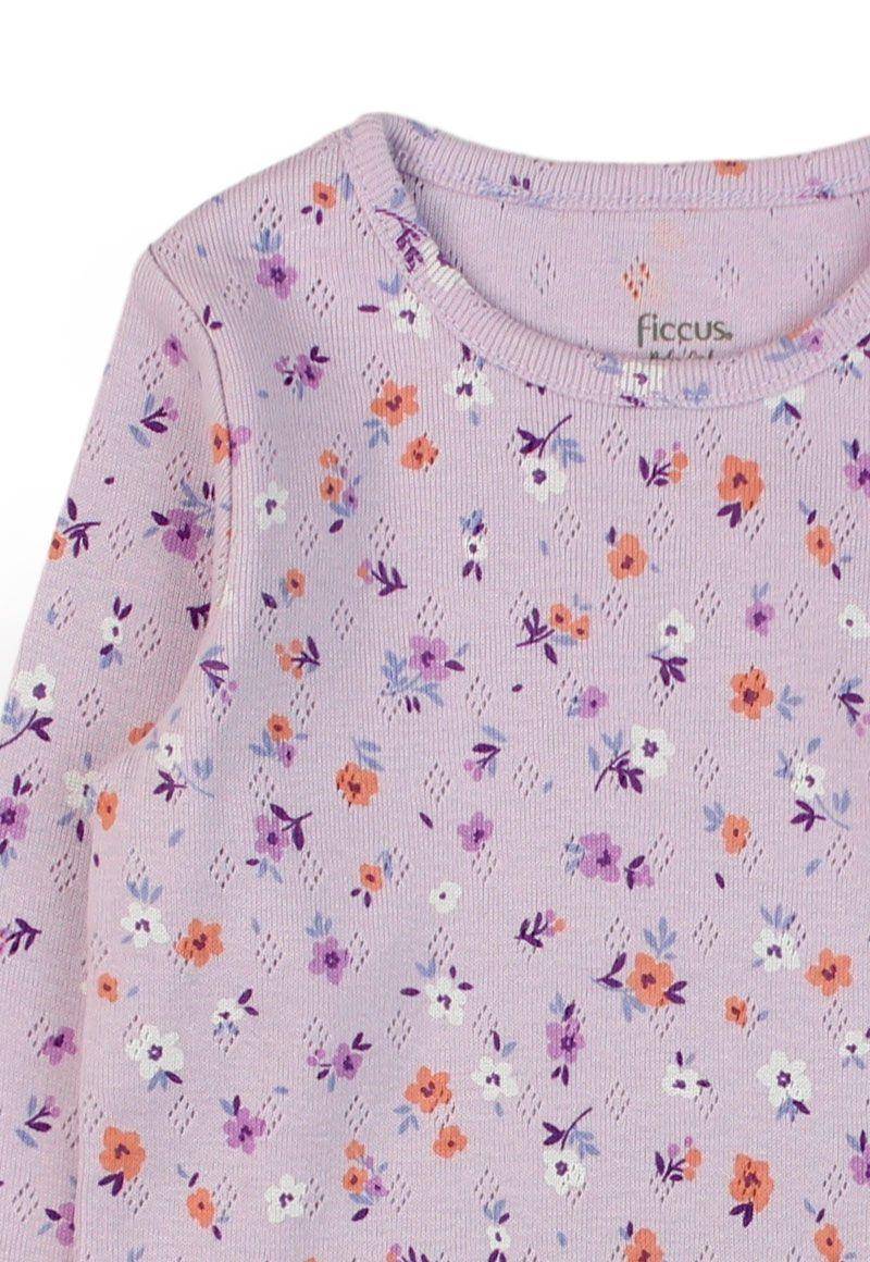 Pijama bebé niña garden 222-2