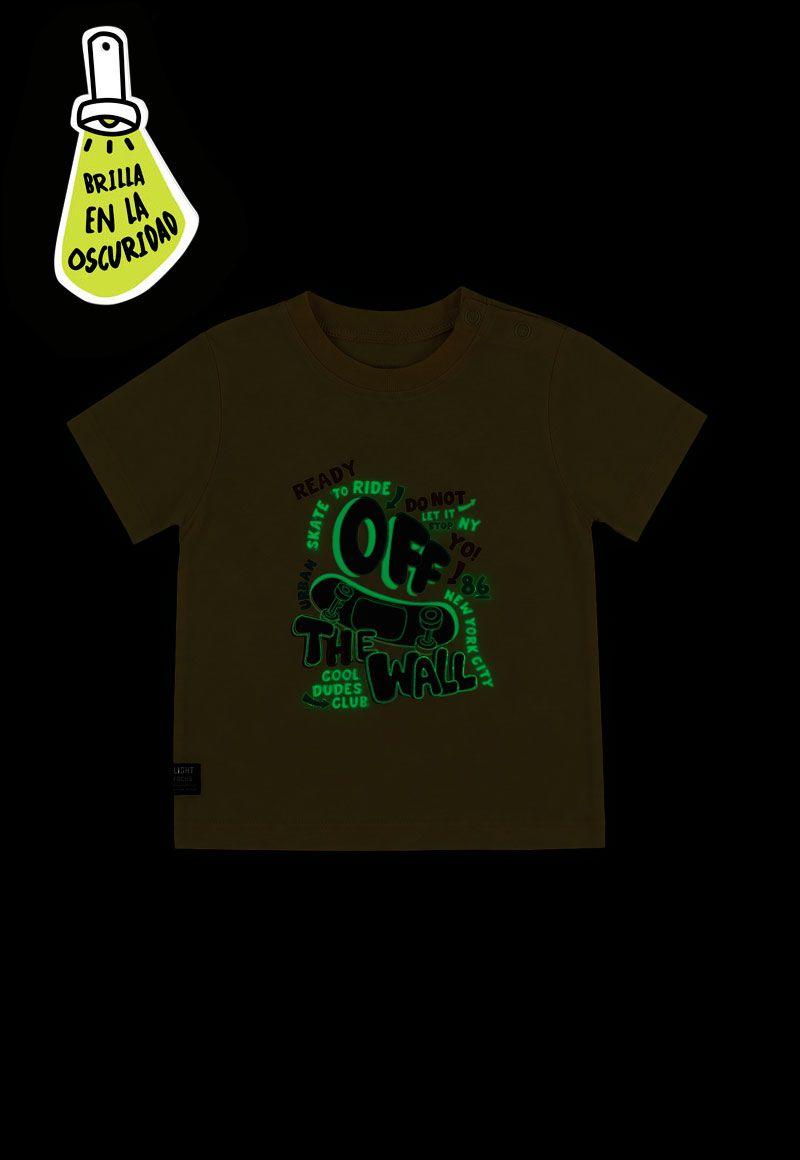 Polera bebé niño power light 704-3