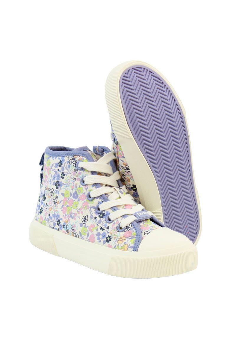 Zapatilla urbana caña cordón junior niña 902-2