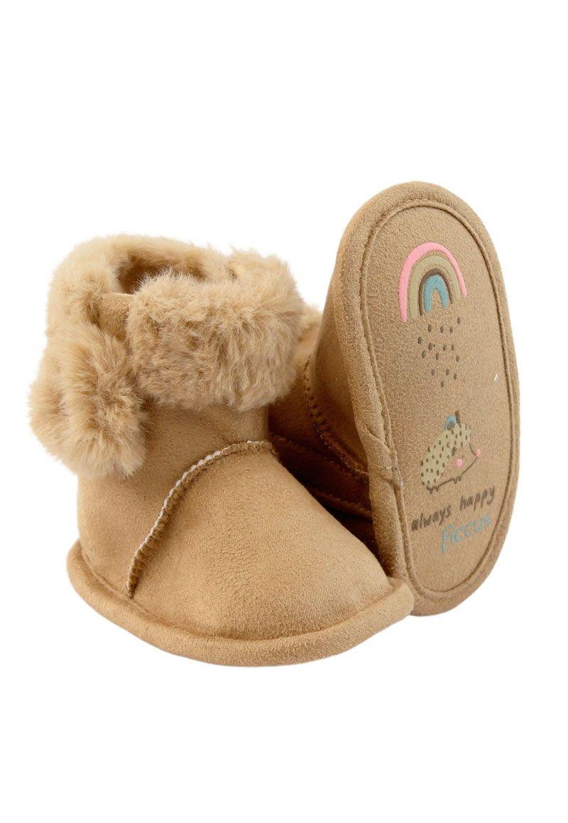 Bota velcro bebé soft niña 808 W24d-3