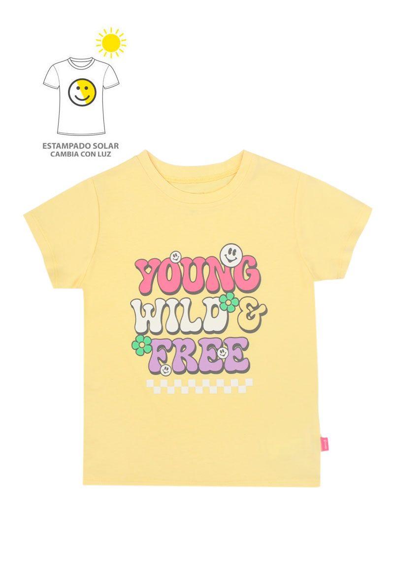 Polera kids niña estampado solar 795d-0