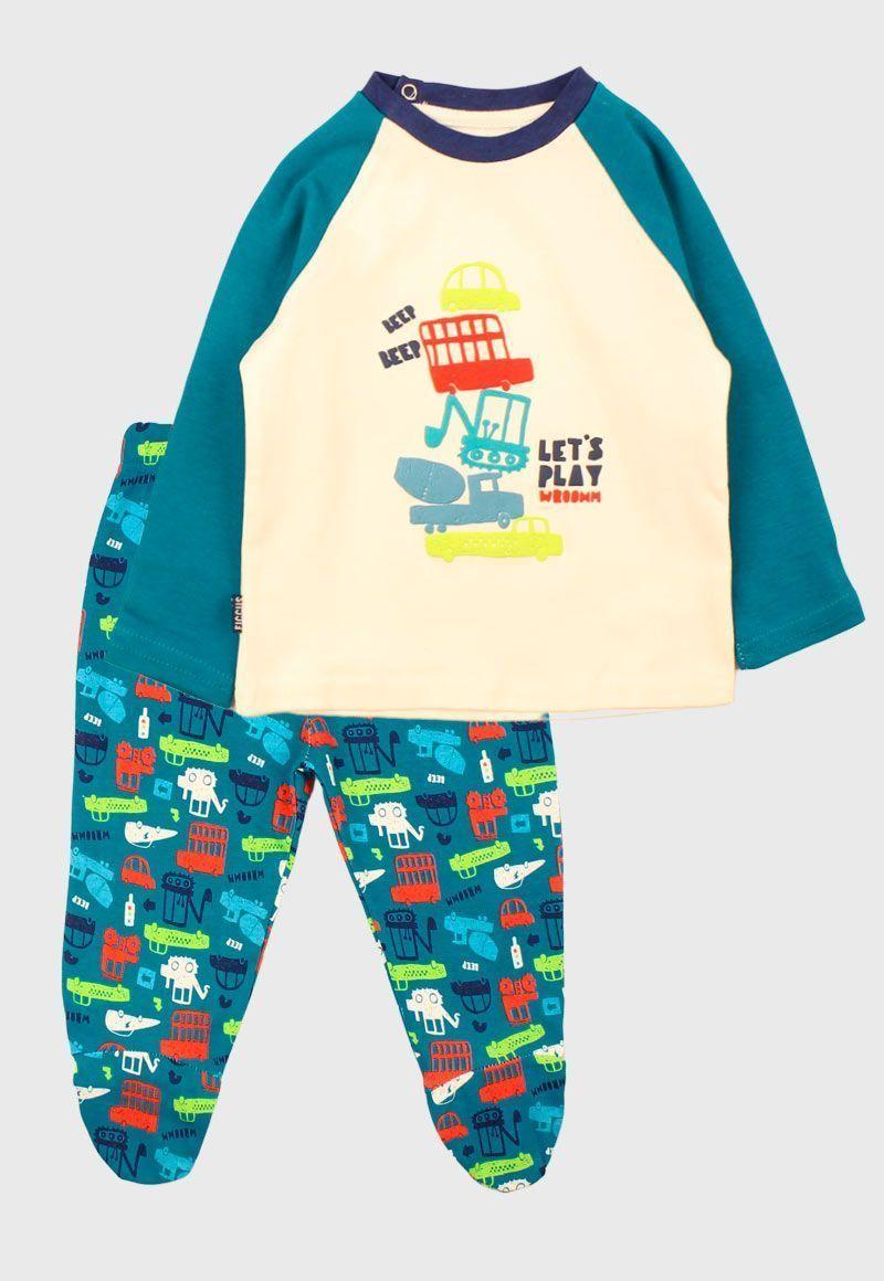Pijama Bb Niño Dos Piezas-0