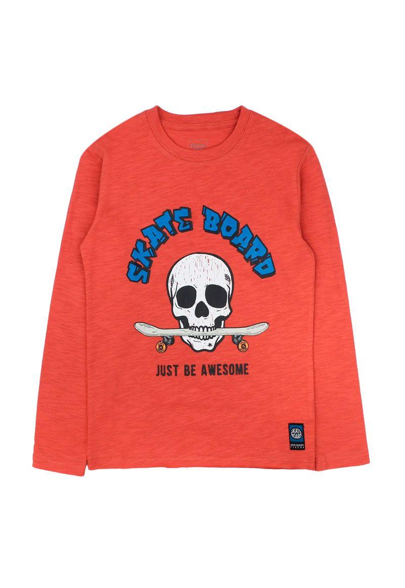 Polera junior niño slub move 336b-0