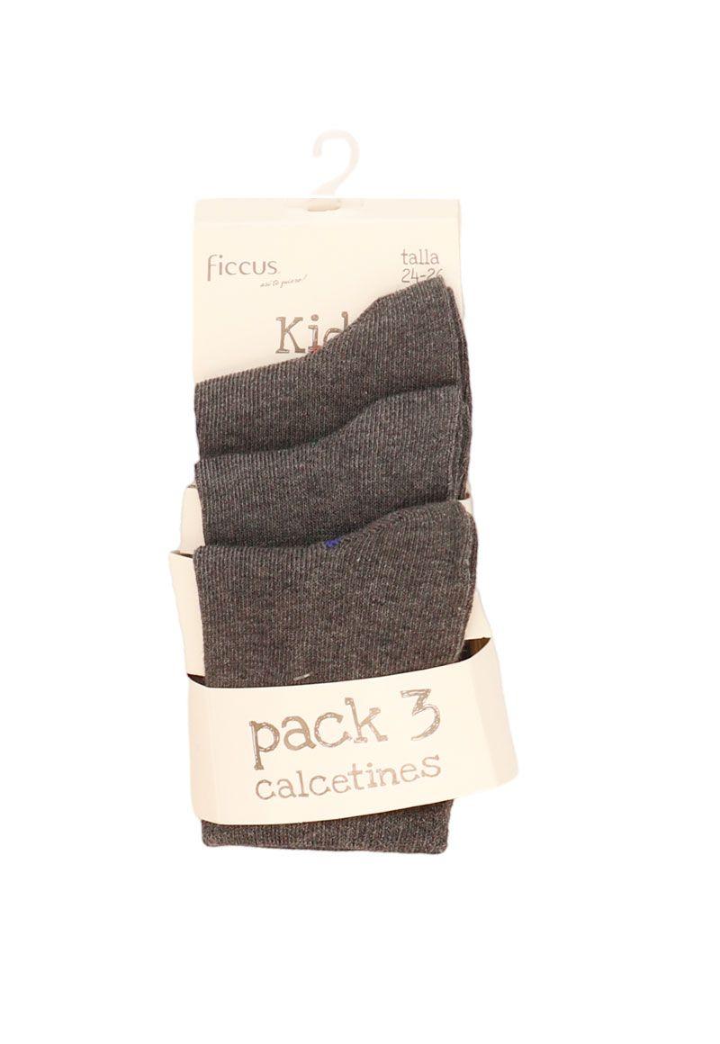 Pack 3 calcetines kids niño ficcus 650m-0