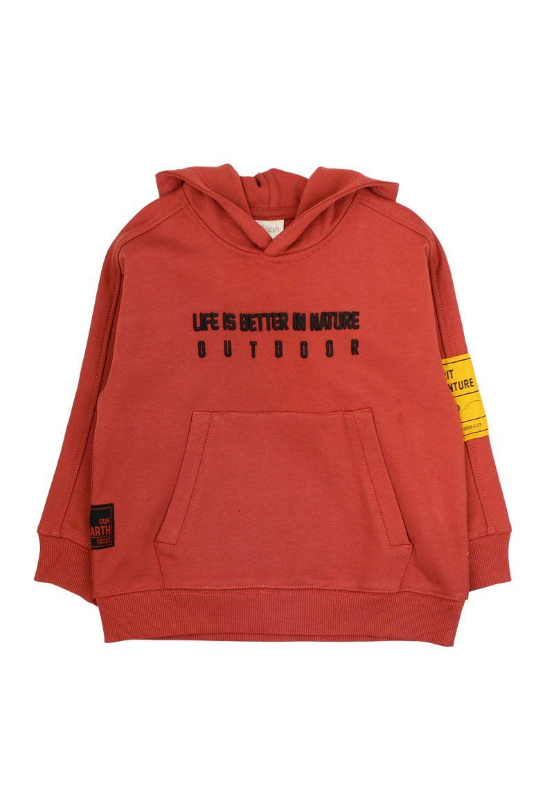 Poleron kids niño cerrado earth 246-0