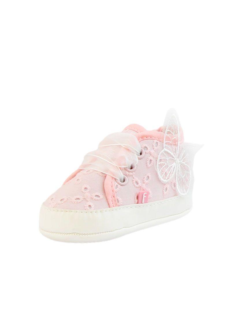 Zapatilla cordón new born niña 811-1
