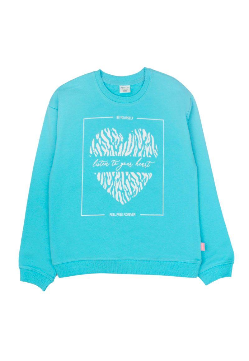 Polerón junior niña cerrado day to day 775-0