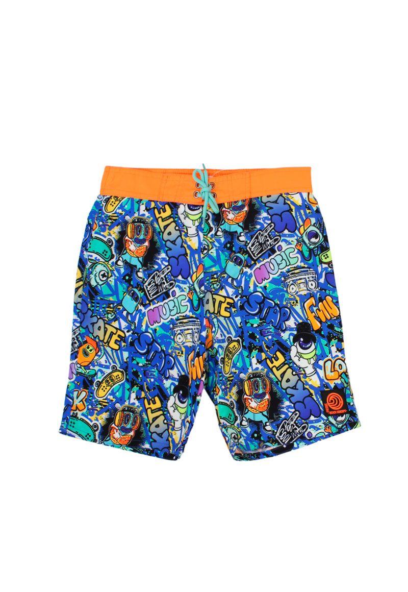 Traje de baño junior niño estampado beach 376B-0