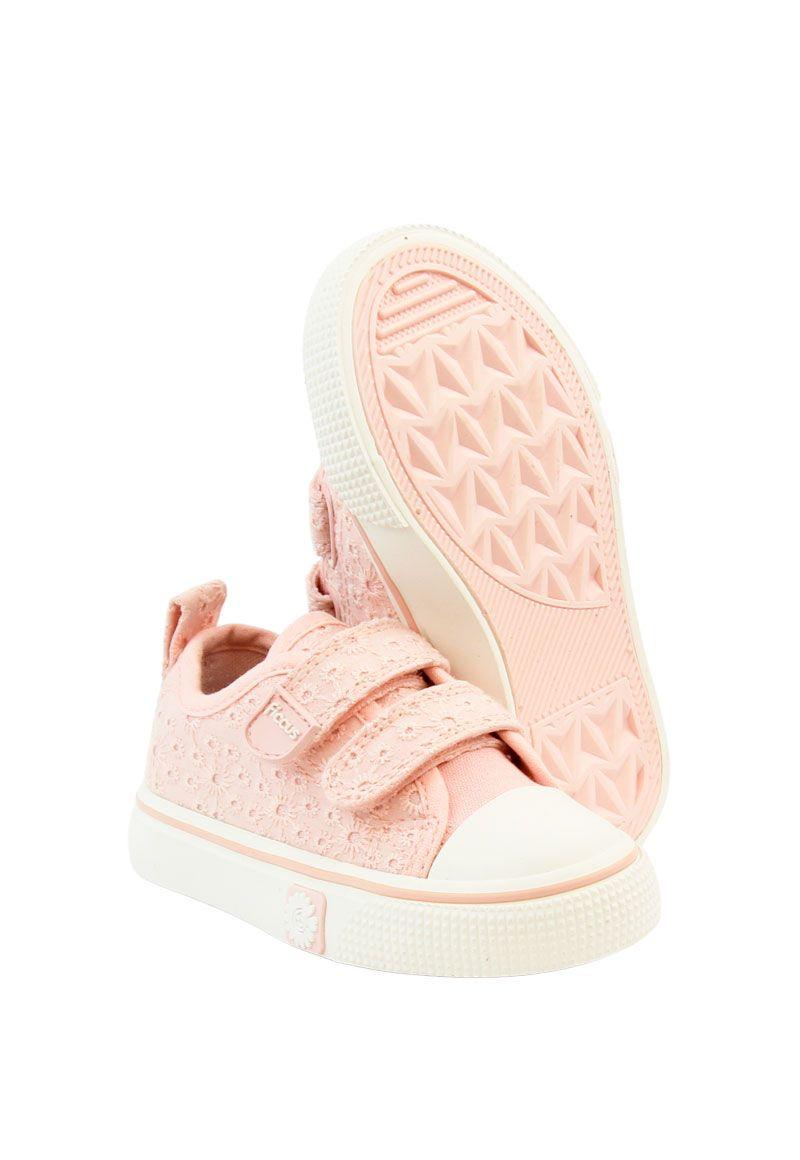 Zapatilla urbana velcro elástico principiante niña 838-3
