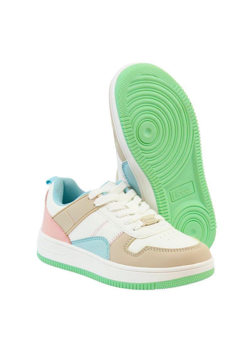 Zapatilla urbana cordón junior niña 907-3