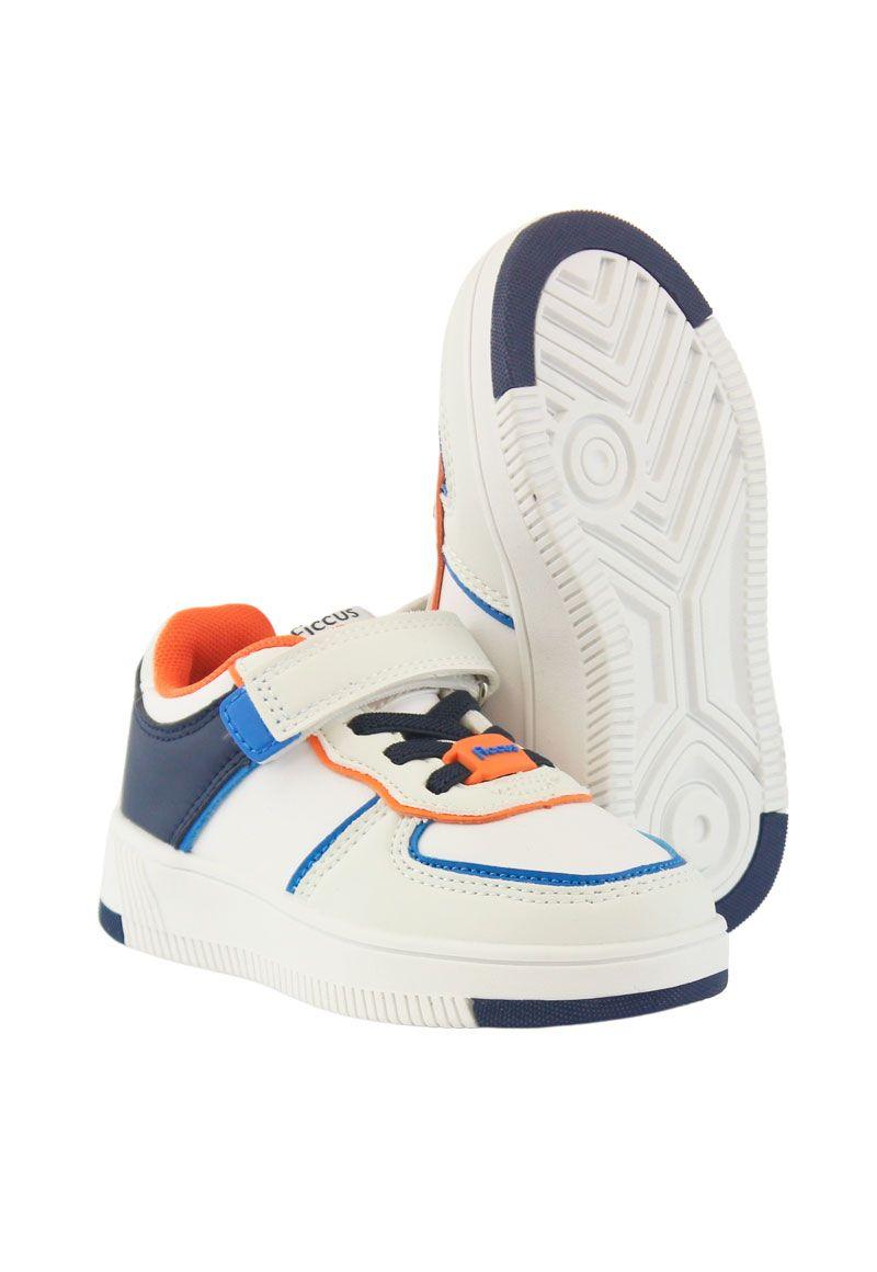Zapatilla solar velcro elástico kids niño 949-3