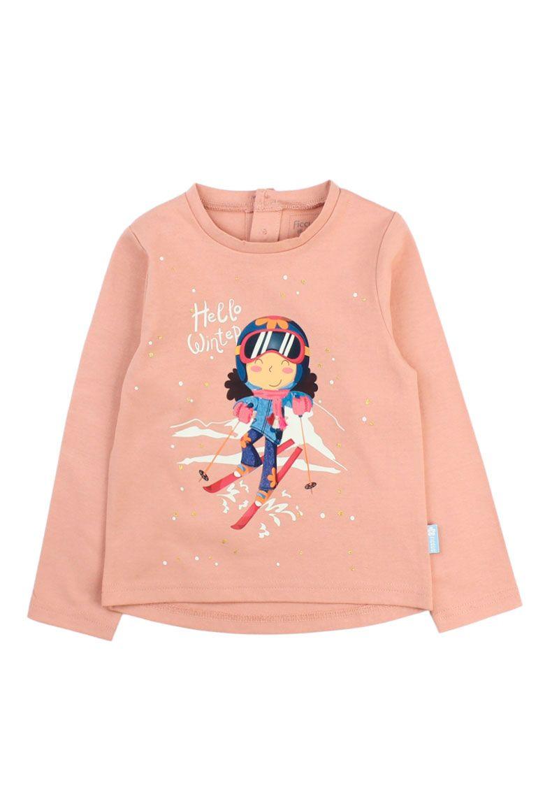 Polera kids niña glitter arctic 274-0